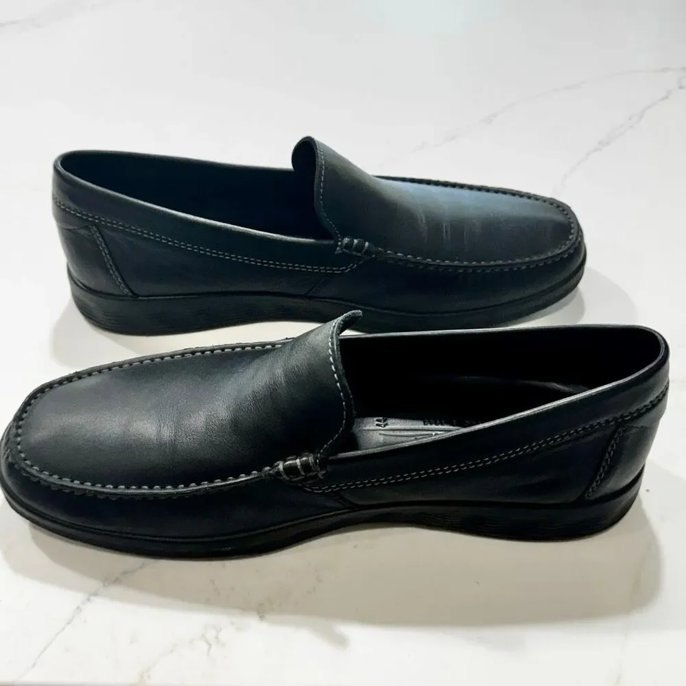 Ecco S-Lite Black Slip On Loafers. Size 44/US10.5